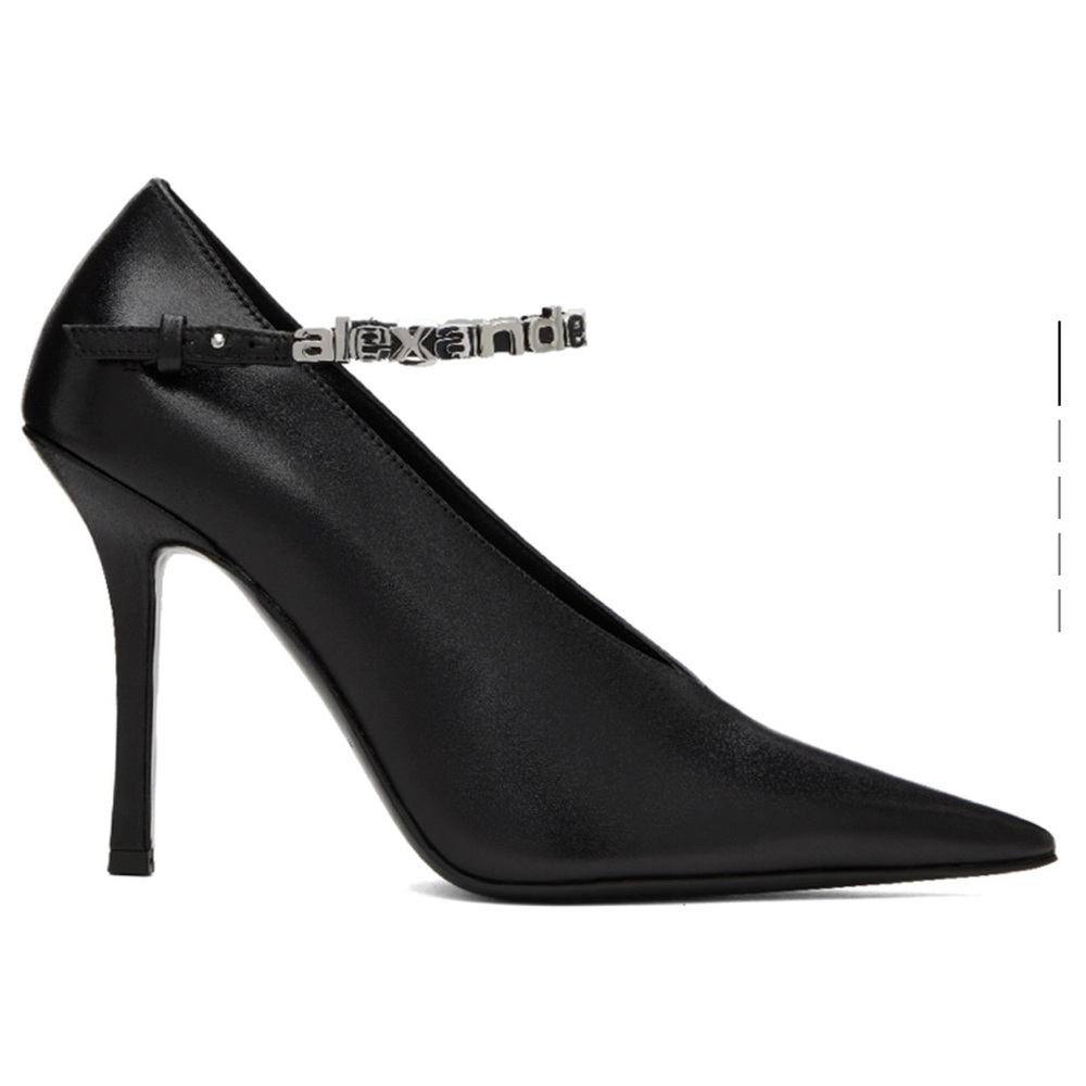 Alexander Wang Black Delphine Heel